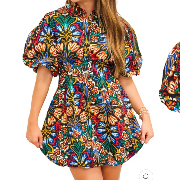 Mini bubble dress - Picture 2 of 3